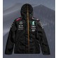 2025 Veste coupe-vent Mercedes-Benz AMG Petronas F1 pour homme