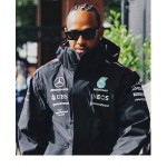 2025 Veste coupe-vent Mercedes-Benz AMG Petronas F1 pour homme