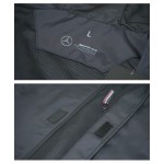 2025 Veste coupe-vent Mercedes-Benz AMG Petronas F1 pour homme