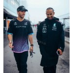 Veste de pluie de l'équipe Mercedes AMG Petronas F1 2025 Homme