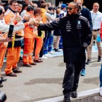 Veste de pluie de l'équipe Mercedes AMG Petronas F1 2025 Homme