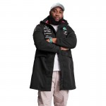 Veste de pluie de l'équipe Mercedes AMG Petronas F1 2025 Homme