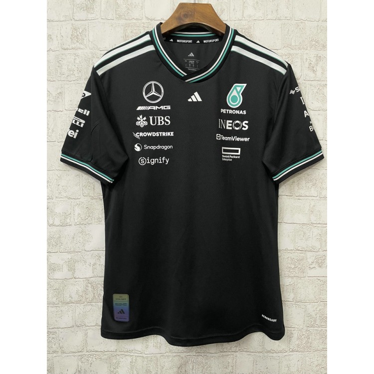 T-Shirt Mercedes-AMG Petronas F1 2025 Team Homme