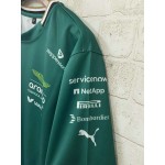 T-shirt Aston Martin Aramco Cognizant F1 2025 Fernando Alonso Team Driver Homme