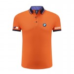 2022 Polo BMW Motorsport Col Contrasté Coton Homme Manche Courte