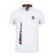 2022 Polo BMW Motorsport M Power Homme Coton Piqué épais avec poignets cotelés