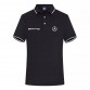 2023 Polo Mercedes AMG régular Homme avec Logo Poitrine Coton Homme