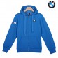 Sweat à Capuche BMW M Power Homme Zippé Poche Kangourou